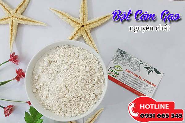 bột cám gạo thảo dược thanh bình