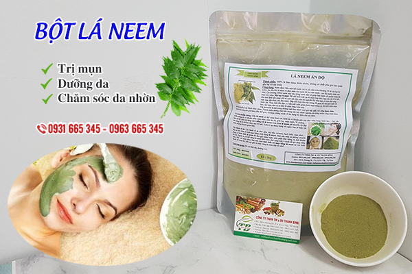 Bột lá neem Thảo Dược Thanh Bình