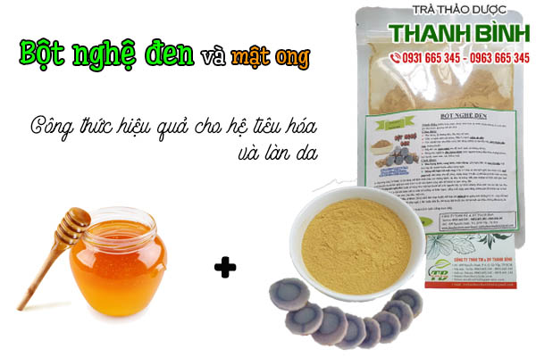 bột nghệ đen thảo dược thanh bình