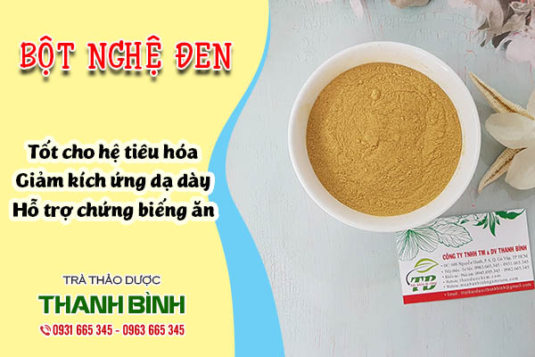 bột nghệ đen thảo dược thanh bình