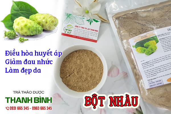 bột nhàu thảo dược thanh bình