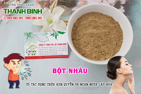 bột nhàu tại thảo dược Thanh Bình