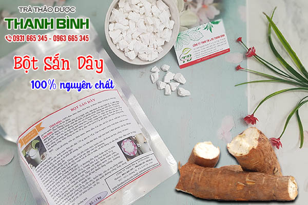 bột sắn dây thảo dược thanh bình