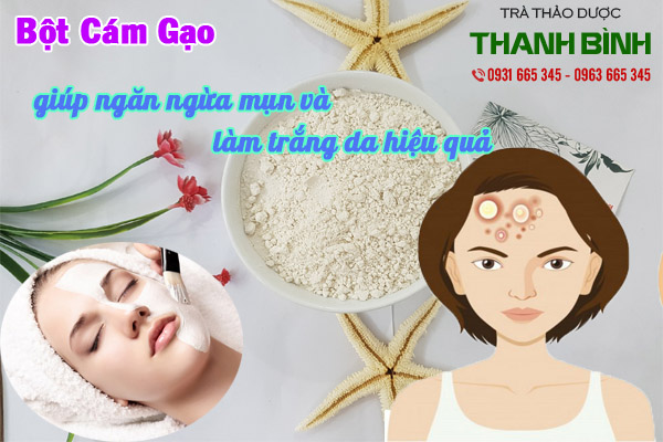 bột cám gạo tại thảo dược thanh bình