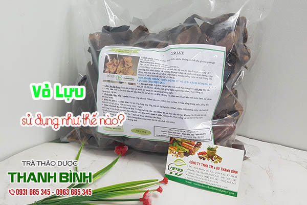 vỏ lựu thảo dược thanh bình