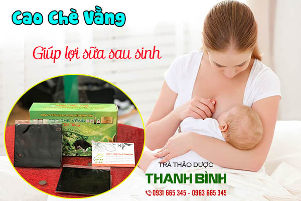 cao chè vằng thảo dược thanh bình