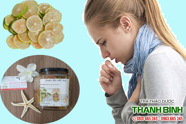 chanh đào mật ong thảo dược thanh bình