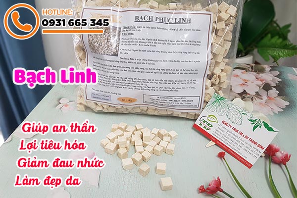 bạch linh thảo dược thanh bình