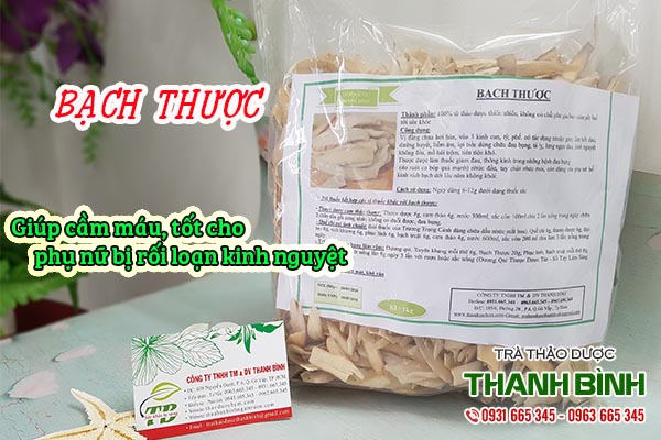 bạch thược thảo dược thanh bình