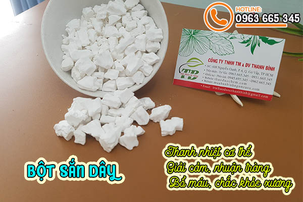 bột sắn dây thảo dược thanh bình