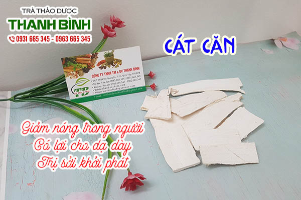 cát căn thảo dược thanh bình