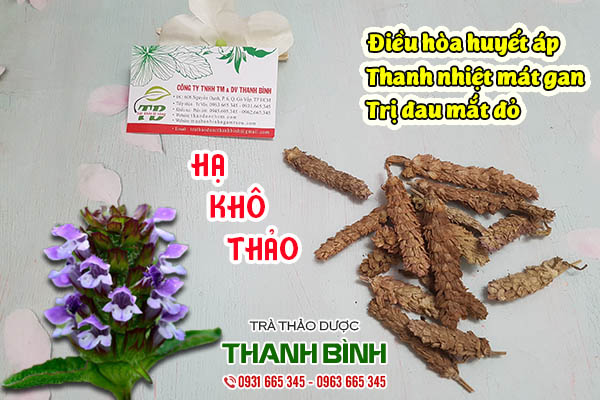 hạ khô thảo thảo dược thanh bình