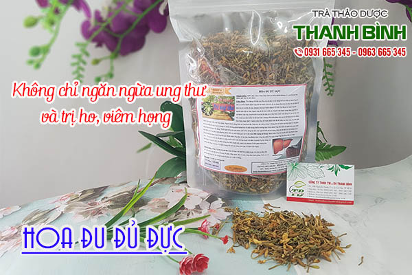 hoa đu đủ đực thảo dược thanh bình