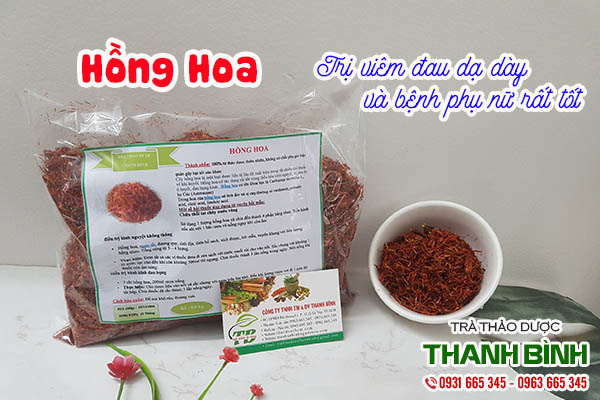 hồng hoa thảo dược thanh binh