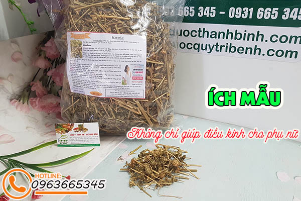 ích mẫu thảo dược thanh bình