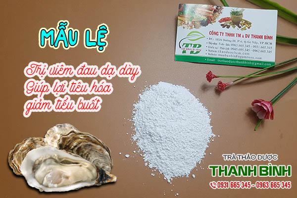 mẫu lệ thảo dược thanh bình