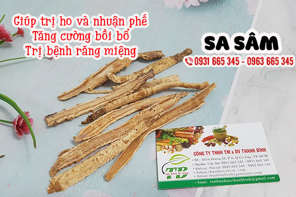 sa sâm thảo dược thanh bình