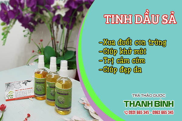 tinh dầu sả thảo dược thanh bình