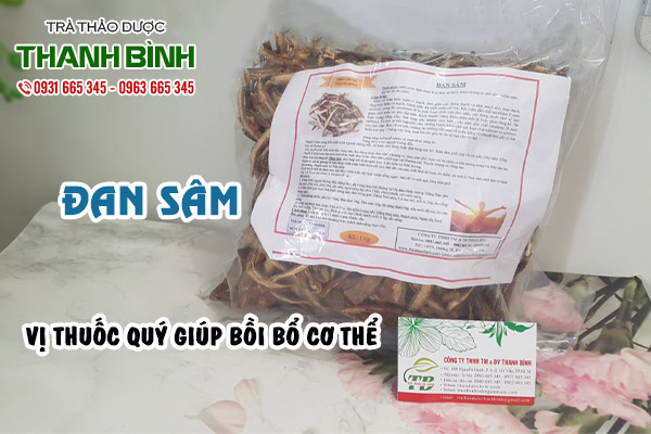 đan sâm tại thảo dược Thanh Bình