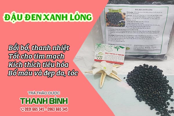 đậu đen xanh lòng thảo dược thanh bình