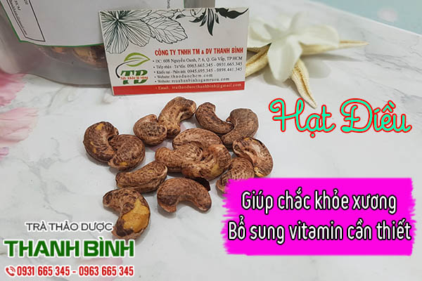 hạt điều thảo dược thanh bình