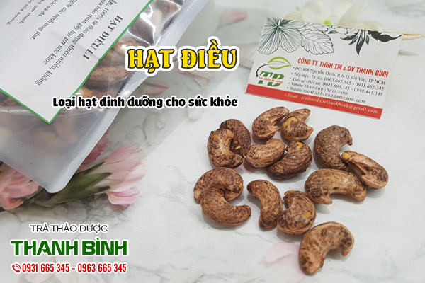 hạt điều tại thảo dược thanh bình