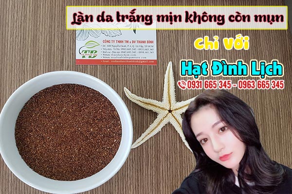 hạt đình lịch thảo dược thanh bình