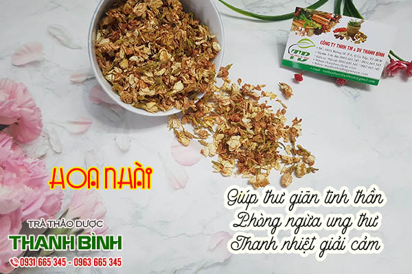 hoa nhài thảo dược thanh bình