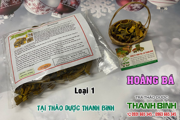 hoàng bá tại thảo dược thanh bình