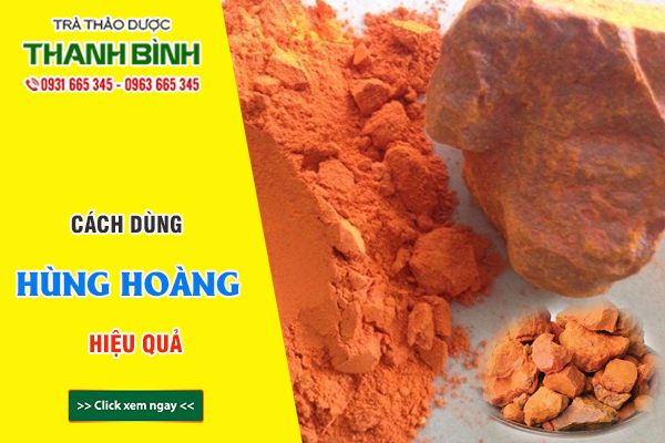 Hùng hoàng Thảo Dược Thanh Bình