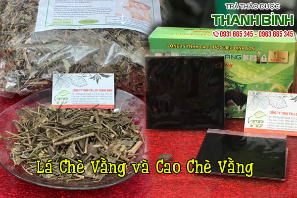 lá chè vằng thảo dược thanh bình