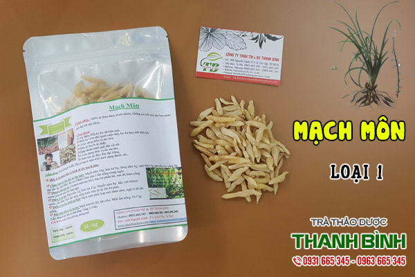 mạch môn tại thảo dược Thanh Bình