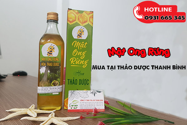 mật ong rừng thảo dược thanh bình