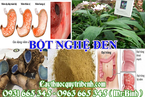 bột nghệ đen