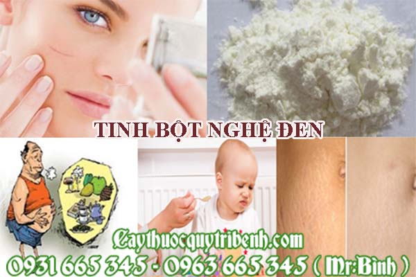 tinh bột nghệ đen