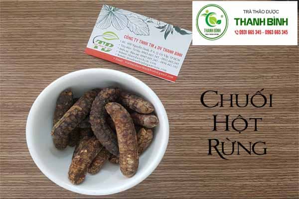 chuối hột rừng thảo dược thanh bình