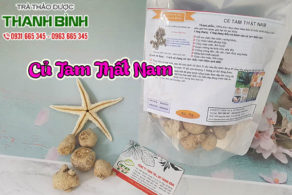 củ tam thất nam thảo dược thanh bình