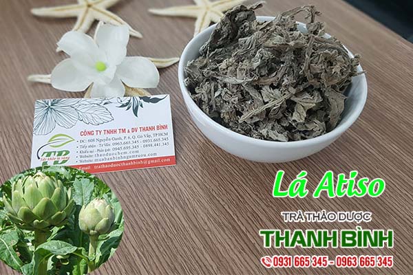 lá atiso thảo dược thanh bình