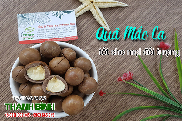 quả mắc ca thanh bình