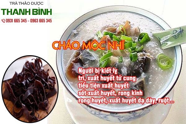 mộc nhĩ tại thảo dược Thanh Bình