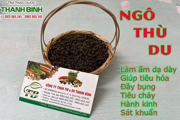 ngô thù du thảo dược thanh bình