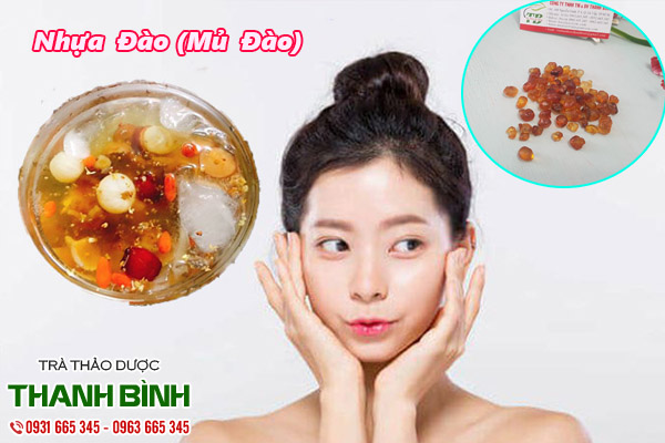 nhựa đào tại thảo dược thanh bình
