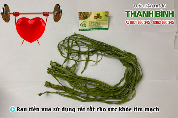 Rau tiến vua tại thảo dược Thanh Bình