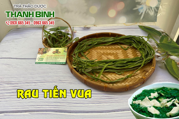 Rau tiến vua tại thảo dược Thanh Bình