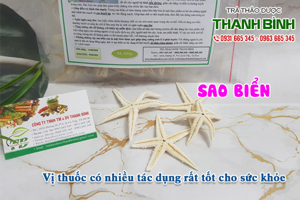 sao biển thảo dược thanh bình