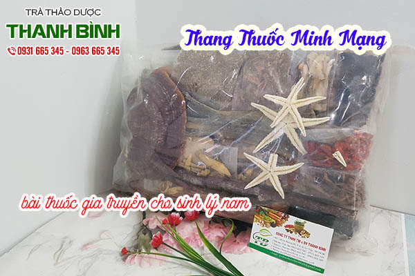 thang thuốc minh mangj thảo dược thanh bình