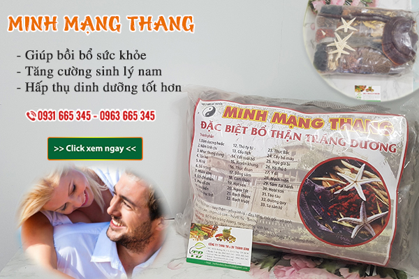 Thang thuốc Minh Mạng Thảo Dược Thanh Bình