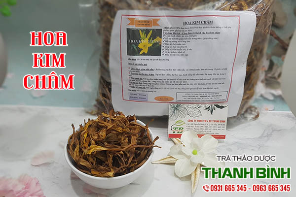 hoa kim châm thảo dược thanh bình