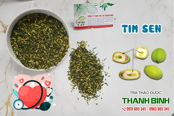 tim sen tại thảo dược Thanh Bình 