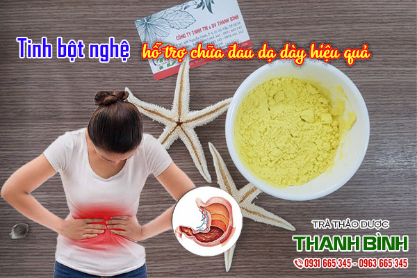 tinh bột nghệ tại thảo dược Thanh Bình